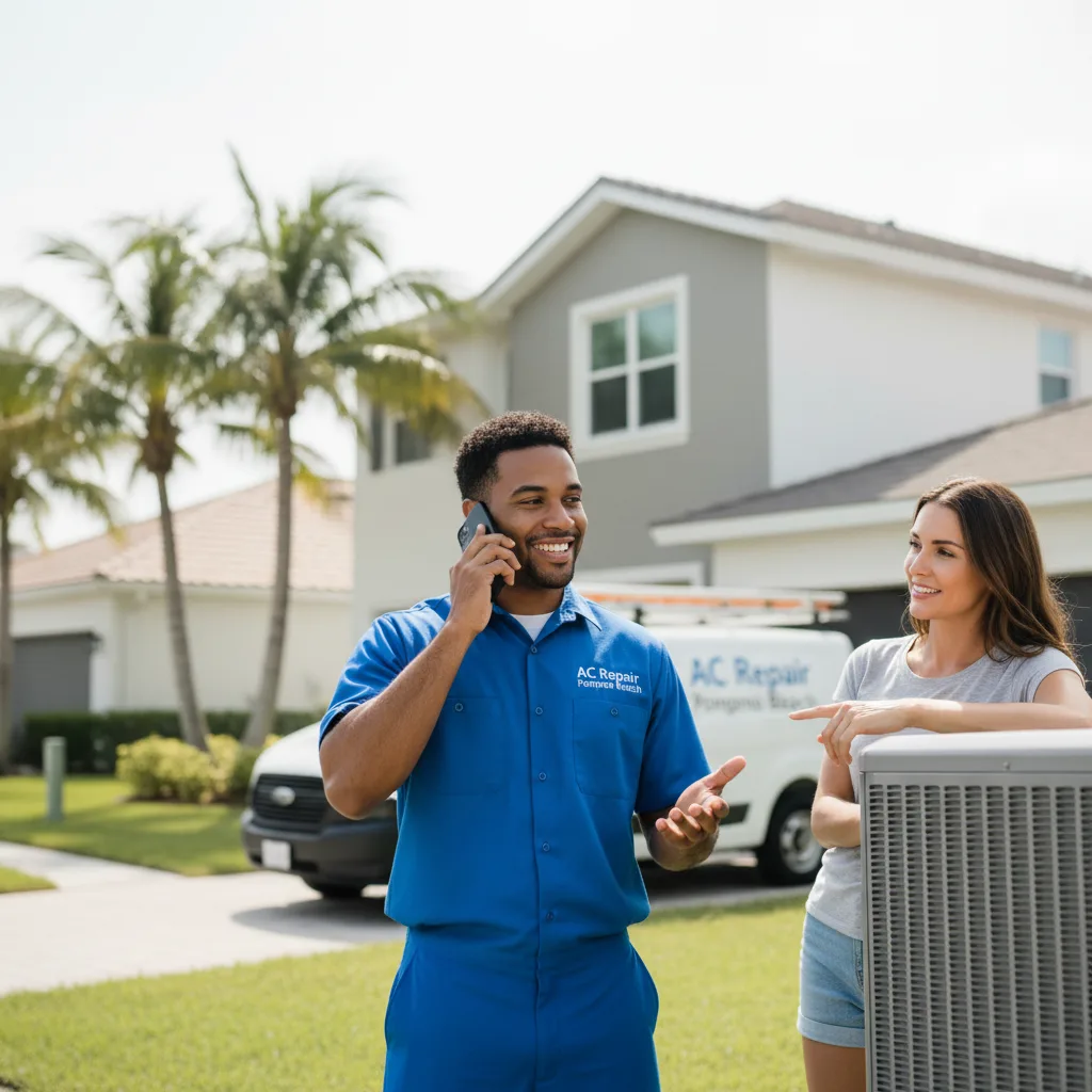 AC Repair Pompano Beach customer support in Winslow
